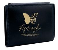 Portfel damski NA prezent NA DZIEŃ KOBIET PERSONALIZOWANY GRAWER + IMIĘ