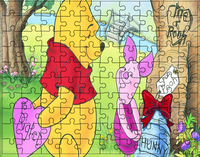 Puzzle Kubuś Puchatek