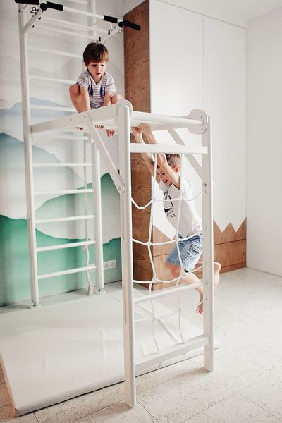 domowy plac zabaw Mini biały MAŁPISZON zdjęcie 4