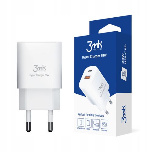 ładowarka 3mk hyper charger 20w white na Arena.pl