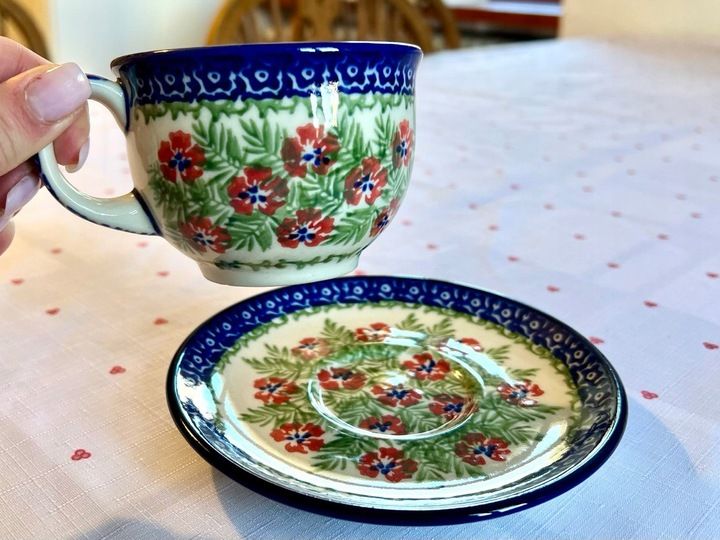 Filiżanka Ceramika Bolesławiec zdjęcie 5