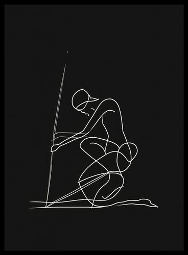 Plakat 40x55cm Linia na Arena.pl