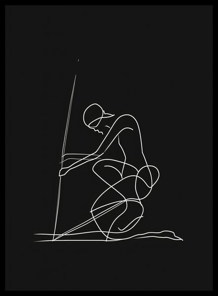 Plakat 40x55cm Linia zdjęcie 2