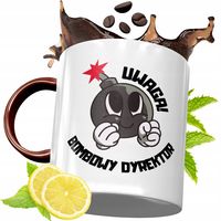 Kubek Bordowy Dla Dyrektora Na Urodziny Prezent Z Nadrukiem Ze Zdjęciem