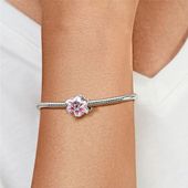 Charms Zawieszka Charms Różowa Orchidea Charmsy Trusky