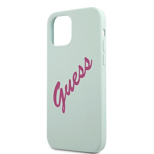 Etui Guess do iPhone 12, iPhone 12 Pro, Niebieski zdjęcie 6