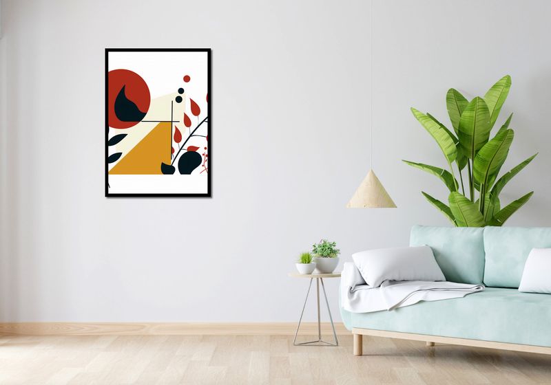 Plakat 64x90cm Ogień i Flora zdjęcie 4