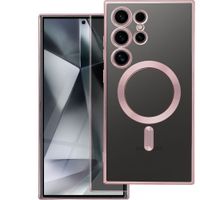 Futerał ELECTRO MAG COVER kompatybilny z MagSafe do SAMSUNG A17 złoty róż