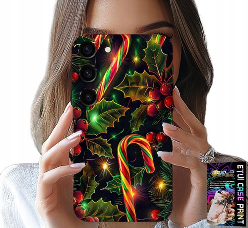 ETUI DO SAMSUNG GALAXY S23 PLUS - LASKA CUKROWA, JEMIOŁA, CHOINKA + SZKŁO na Arena.pl
