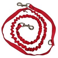 Smycz biegowa dla psa Lhotse czerwona