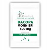 BAKOPA BACOPA MONNIERI 120kaps 500mg STRES PAMIĘĆ