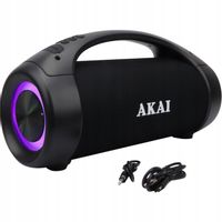 WODOSZCZELNY GŁOŚNIK BLUETOOTH LED AKAI ABTS-55
