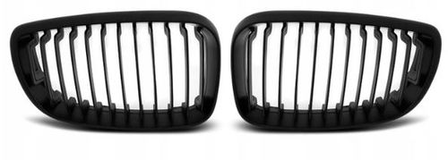 Grill nerki BMW E87/E81 07-11 atrapa black matowy na Arena.pl