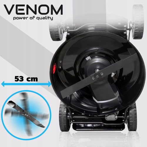 MOCNA KOSIARKA SPALINOWA Z NAPĘDEM 53 CM SILNIK 200CC ODPALANIE NA na Arena.pl