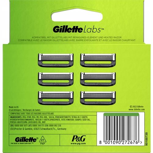 Wkłady do maszynek Gillette Labs 6 szt. na Arena.pl