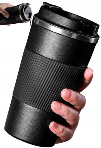 Kubek termiczny butelka termos na kawę ANTYPOŚLIZGOWY HERBATA napój 510ML na Arena.pl