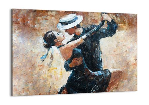 Obraz Na Płótnie - Tancerze Tango - 100X70 Cm - Aa100X70-3773 na Arena.pl