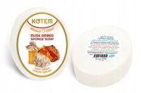 Kotem - naturalne mydło z gąbką Musk Amber piżmo bursztyn 125g