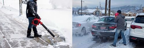 DMUCHAWA SPALINOWA OGRODOWA ODKURZACZ z ROZDRABNIACZEM LIŚCI ŚNIEGU 3,9KM na Arena.pl