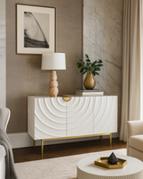 Komoda złota Primavera Glamour Premium 150x40x86