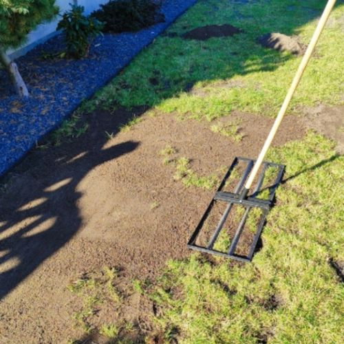 RĘCZNY NIWELATOR TERENU 90cm LEVELAWN, LEVEL RAKE GRABIE TRAWNIK na Arena.pl