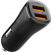 Ładowarka samochodowa Spigen Essential EV302 30W 2xUSB-A czarny