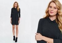 K16655 TOP SECRET SUKIENKA Z KOŁNIERZYKIEM _40