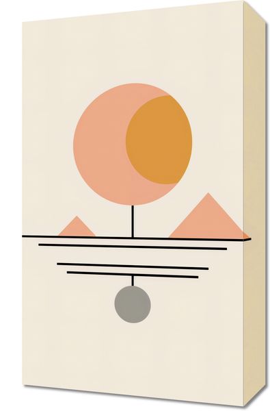 Obraz 30x50cm Geometryczna Utopia zdjęcie 1