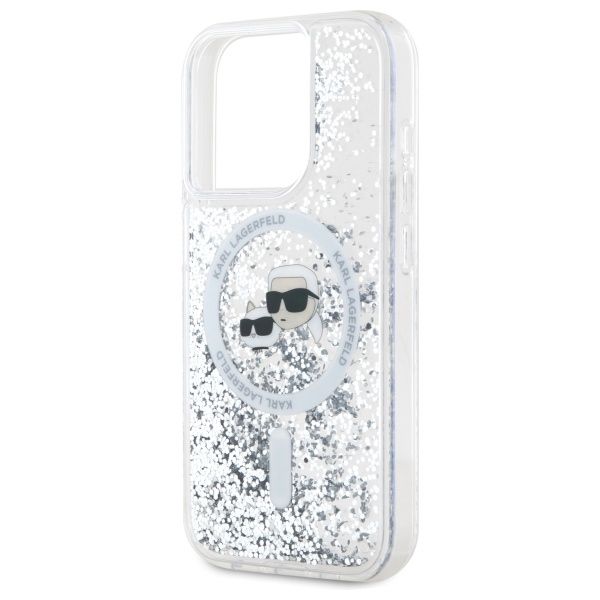 Etui Karl Lagerfeld do iPhone 15 Pro, Przezroczysty, MagSafe zdjęcie 6
