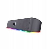 GŁOŚNIK SOUNDBAR KOMPUTEROWY PC RGB LED 12W GAMINGOWY STEREO