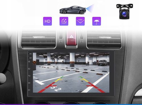 RADIO SAMOCHODOWE 2 DIN ANDROID AUTO CARPLAY 6GB/128GB ANDROID WIFI RDS DSP na Arena.pl