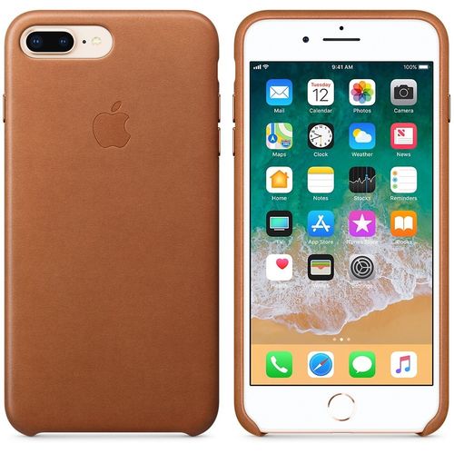 Apple iPhone 8 Plus / 7 Plus Leather Case - Saddle Brown na Arena.pl