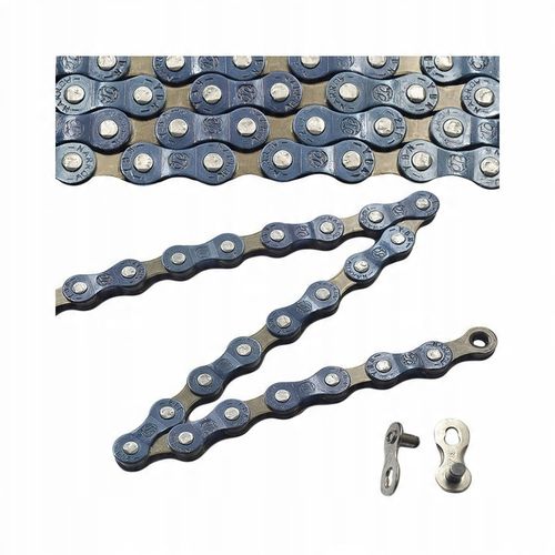 ŁAŃCUCH ROWEROWY 116 OGNIW MTB NEXELO 6 7 RZĘDOWY SPINKA DO ROWERU NOWY na Arena.pl