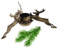 Stojak Choinkowy Pod Choinkę Ozdobny FI-120 RENIFER POLSKI PRODUKT+JODEŁKA