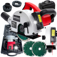 BRUZDOWNICA DO BETONU LASER 2 TARCZE WALIZKA 3100W WIMA