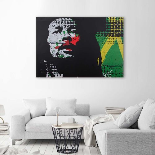 Obraz na płótnie, Bob Marley - portret 100x70 na Arena.pl