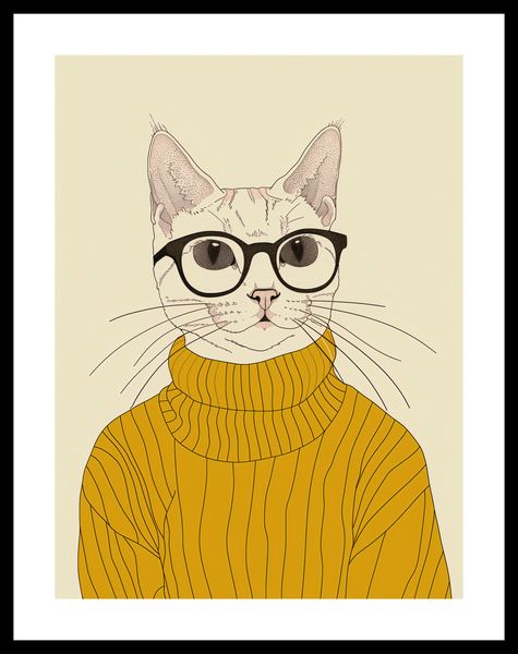 Plakat 30x40cm Intelektualista zdjęcie 3