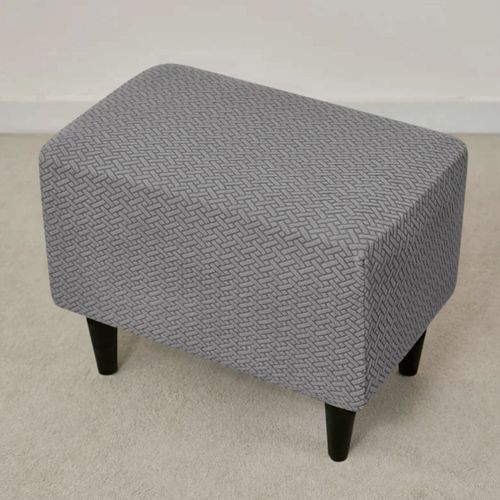 POKROWIEC NA FOTEL USZAK PODNÓŻEK PUF ELASTYCZNY ŻAKRAD JODEŁKA OEKO TEX CIEMNY SZARY na Arena.pl