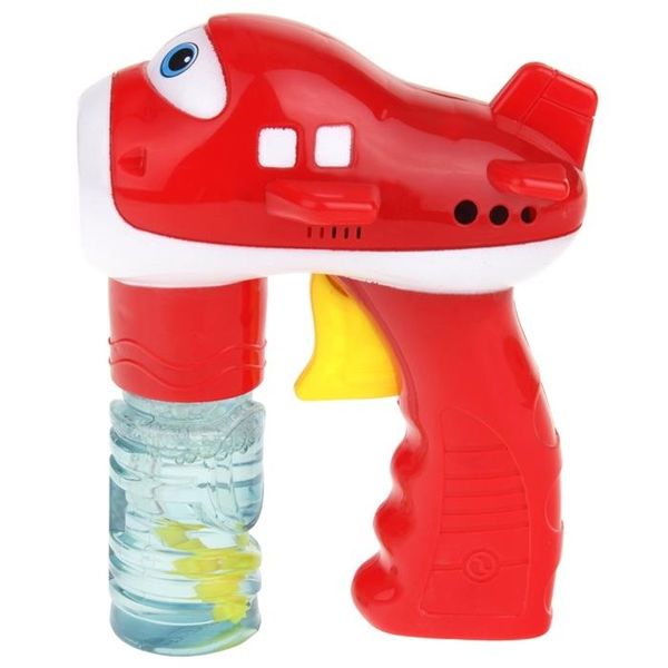 Pistolet do Baniek Mydlanych Samolot - czerwony zdjęcie 3