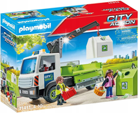 Playmobil City Action Samochód ciężarowy z kontenerami Figurki Akcesoria