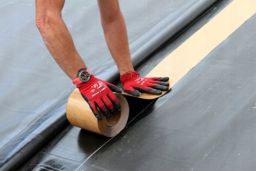 TAŚMA EPDM SAMOPRZYLEPNA FARTUCH PEŁNY KLEJ HYDROIZOLACJA OKNA 250mm 20mb na Arena.pl