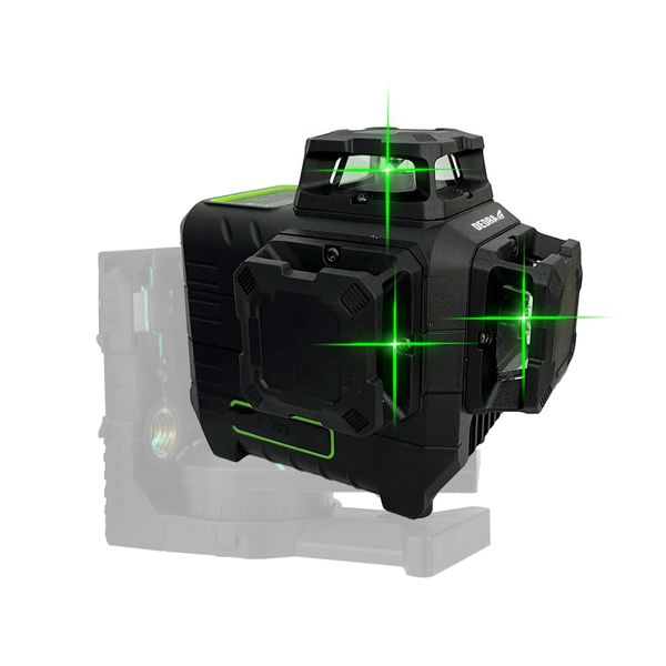 MULTILASER 3D, ZIELONY, DIODY SHARP DEDRA zdjęcie 1