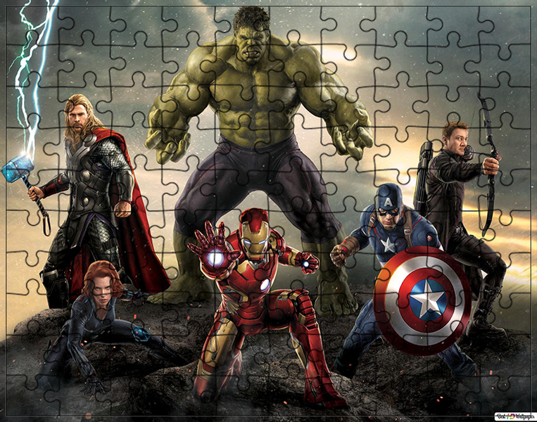 Puzzle Avengers zdjęcie 1