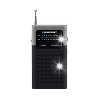 Przenośne radio AM FM antena zasilanie Baterie AA - BLAUPUNKT PR4BK