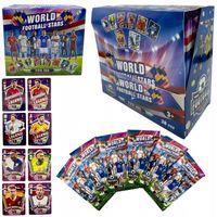 Karty Piłkarskie Mega Box 288 Kart Z Piłkarzami World Stars Kolekcjonerskie