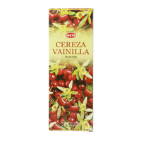 kadzidełka hem cherry vanilla 20szt. box 6 opak