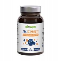 BIOWEN Zinc 3X Immunity, Cynk Complex+ 100 kaps ODPORNOŚĆ