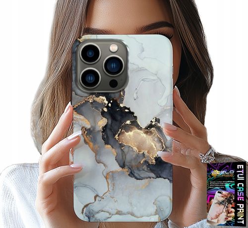 ETUI DO IPHONE 15 PRO MAX - ELEGANCKI MARMUREK MODNE KOBIECE WZORY na Arena.pl