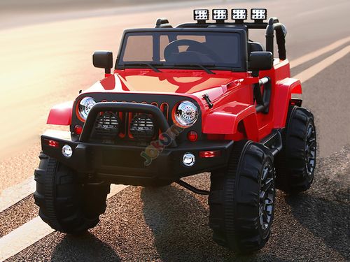 Duże Auto J E E P Hellcat miękkie koła EVA PA0123 na Arena.pl
