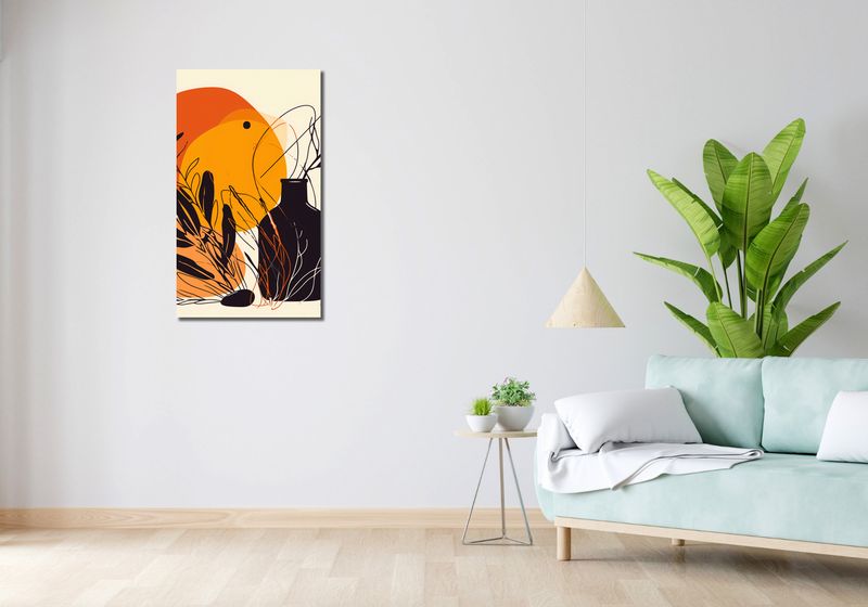 Obraz 50x90cm Jaskrawy Zachód zdjęcie 2